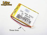 3 Lines 3.7V 2000mAh 405070 Lithium Polymer Ion Rechargeable Battery Lithium 3lines Polymer Li-Po Battery for MP4 GPS MP3 Bluetooth Stereo DIY Gift