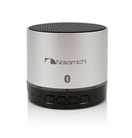 Nakamichi BT06S Series Round Bluetooth Speaker - Retail Packaging - Silver