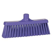 Vikan 12" Upright Broom- Medium, Purple