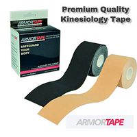 Kinesiology Tape – Sport and Therapy by Armortape (Black)