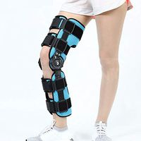 NADAENL Knee Support Adjustable Knee Orthopedic Fixator Left and Right Band Joint Hinge Medical Stabilizer After Recovery Fixed Splint