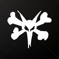 Sticker Boneswheels Skate Black Hobbies Motorbike Vehicle Tablet Lapto White (4 X 3.43 In)