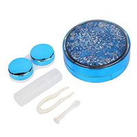 Wytino Contact Lens Case, Portable Mini Contact Lens Travel Case Mini Contact Lens Cases Suitable for Home and Travel(Blue)