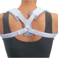 Dj Orthopedics, Llc - Procare Contoured Clavicle Splint, White, Small