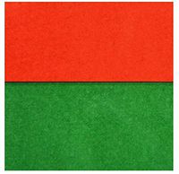 Red and Green Christmas Themed Pack of Decorative Premium Quality Gift Wrapping Tissue Paper - Classic Festive Holiday