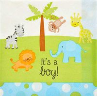 Blue Baby Boy - Baby Shower Napkins (20 Count) by Party