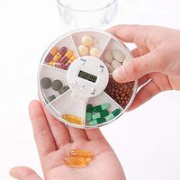 Pill Organizer，Upgraded Version of Premium Pill Boxes and Organizer，Suitable for Carrying Pills, Travel, Fitness Supplements