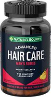 Nature's Bounty Advanced Hair Care, Men's Series, Biotin + Collagen, 100 Gummies