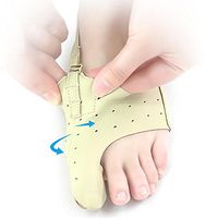 CUTICATE Bunion Correctors 1 Pair Big Toe Straighteners Bunion Splints with Gel Pad Separators for Hallux Valgues Foot Pain - M