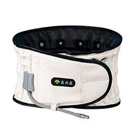 Physical Spinal Decompression Belt - Lumbar Air Traction Belt for Lower Back Pain Relief, Back Support & Lumbar Traction Belt,White