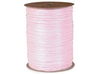 Light Pink Matte Raffia Ribbon, 1/4" X 100 Yards