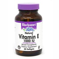 BlueBonnet Vitamin E 1000 IU Mixed Softgels, 50 Count