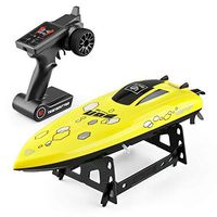RC Boat for Adults & Kids,TOYEN High-Speed Electronic Remote Control Racing Boat for Pools and Lakes