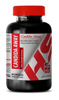 Blood Sugar Equipment - Candida Away - Extra Strength Formula - Candida Away - 1 Bottle (60 Capsules)