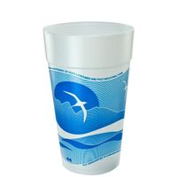Dart 44TJ32H 44 oz Horizon Foam Cup (Case of 300)