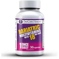 ProCare Health - Bariatric Multivitamin Capsule - 18mg Iron - 30ct Bottle