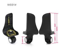 Ownstyle One Pair Spinner Wheels Replacement Luggage Wheels Universal Wheel Supply Repair Suitcase Universal Wheels (W031)