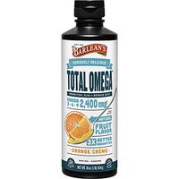 Barlean’s Seriously Delicious Total Omega, Orange Crème, 16-oz