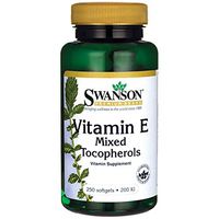 Swanson Vitamin E Mixed Tocopherols 200 Iu (134 Milligrams) 250 Sgels