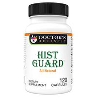 Hist Guard | Formerly Seasonal De Hist | Natural Antihistamine - 120 Capsules | Allergy Relief | Histamine Blocker with Quercetin | Compare Natural D-Hist