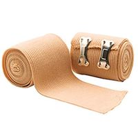 Moore Medical Latex-free Elastic Bandages W/ Clip Closures 2" X 4.5 Yds - Box of 10