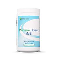 Nutra BioGenesis - Premiere Greens Multi - Superfood Protein, Fiber, Antioxidant, and Essential Nutrient Powder Supplement - 322 g