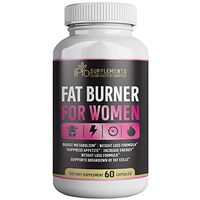 Fat Burner for Women -Weight Loss Supplements - Diet Pills That Work Fast for Women- Keto Friendly-Thermogenic Weight Loss-Appetite Suppressant-Metabolism Booster for Weight Loss -Carb Blocker