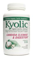 Kyolic, Garlic 102 with Enzymes, 200 Veg Capsules