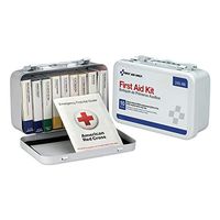 First Aid Only Unitized Ansi First Aid Kit with Metal Case