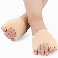 SOFIT Gel Nylon Bunion Corrector, Bunion Relief Sleeves Kits, Breathable Toe Separator Straightener for Hallux Valgus Forefoot Socks, Forefoot Cushion Bunion Protector Pads for Men & Women (1 Pair)