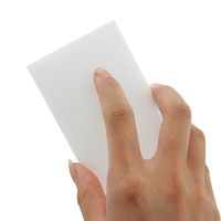 Generic Magic Sponge Eraser Cleaner Multi-functional White Cleaning Natural Sponge Eraser Melamine Foam Home Kitchen Bathroom Office Car Dirty Cleaner Tools 3x6x9cm (6pcs)