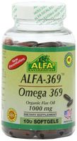 Alfa Vitamins Alfa 3-6-9 1000 Mg Nutrition Supplement, 100 Count