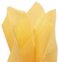 Solid Tissue Paper, Goldenrod, 20 x 30" (480 Sheets) - BOWS-11-01-42