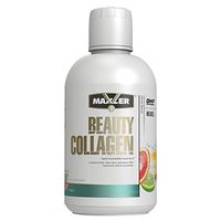 Maxler Beauty Collagen Liquid - Hair Nails Skin Revitalization Liquid Collagen Hydrolysate & Biotin Supplements - Liquid Biotin and Collagen Drink with Aloe Vera, Elderberry - Citrus 15.2 fl Oz