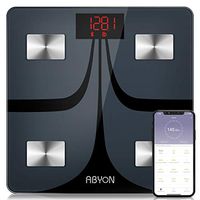 Upgraded Version Bluetooth Smart Bathroom Scales for Body Weight Digital Scale Body Fat BMI Scale,Auto Body Composition Analyzer with Smartphone APP,Best Fitness Weight Loss Scale Health Monitor