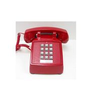 Cortelco 2500-MD-RD 250047-VBA-20MD Desk ValueLine RED