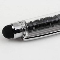 2 in 1 Crystal Diamond Stylus Pen+Ball Point Pen Function for Touch Screen