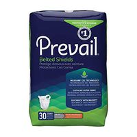 Prevail - Belted Shields - Adult Incontinent Undergarment - One Size Fits Most Disposable Heavy Absorbency - 30/Package - McK