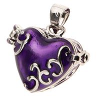 Enamel Love Heart Urn Ash Keepsake Family Memorial Cremation Fit Necklace Prom Beautiful Bright Cute Simple Cheap Jewerly Comfortable Wonderful Amulet Style