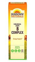 Sundown B-Complex Sublingual Liquid 2 oz ( Pack of 4)