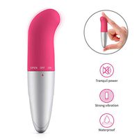 Powerful Waterproof Mini Būllēt Shape Personal VibraNtion Women Toy Tool (Rose)