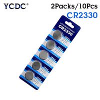CR2330 2330 BR2330 ECR2330 3V Button Coin Cell Battery Bulk Wholesale 10Pcs