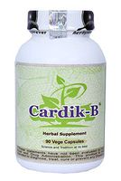 Cardio-B (Cardik-B) (Ayurvedic Formulation for high Blood Pressure & Anti-Stress) 90 Vege Capsules 800 mg Each - Concentrated Extract)