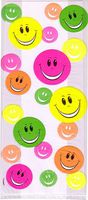 IGC Cello Cellophane Favor Treat Party Bags w/Twist-Ties - Smiley