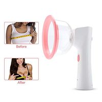 Electric Vacuum Cups, Electric Vibration Bust Lift Enhancer Machine Breast Enlargement Massager Chest Nipple Massager Bust Developer Care(S)