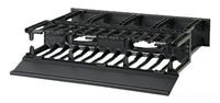 Panduit NM2 Horizontal Cable Manager, Black