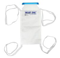 Relief Pak 11-1242 Insulated Ice Bag with Tie Strings, 7 x 12"