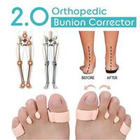 Orthopedic Bunion Corrector 2.0 Toe Separators Elastic Straighteners Spacers
