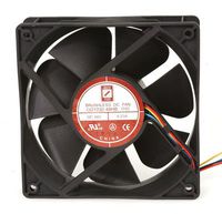 DC Fan Ball 48 Volt 0.23A 3550RPM 120CFM 48dB Flange Mount