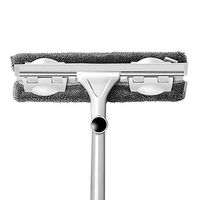 | Cleaning Brushes | Long Handle cleaning brush Window Cleaner Glass Squeegee Telescopic rod rotating head With cleaning cloth Rubber wiper | by SOMITI